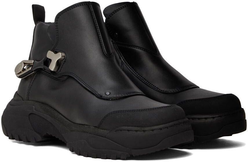 GmbH Black Workwear Boots - Picture 2