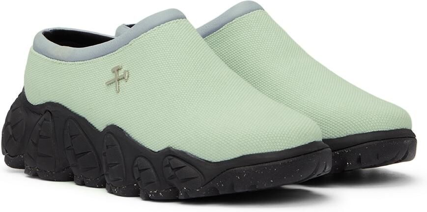 GmbH Green Canvas Sneakers - Picture 2
