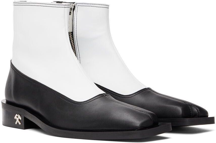GmbH White  Black Kaan Boots - Picture 2
