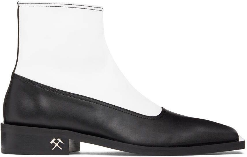 GmbH White  Black Kaan Boots - Picture 5