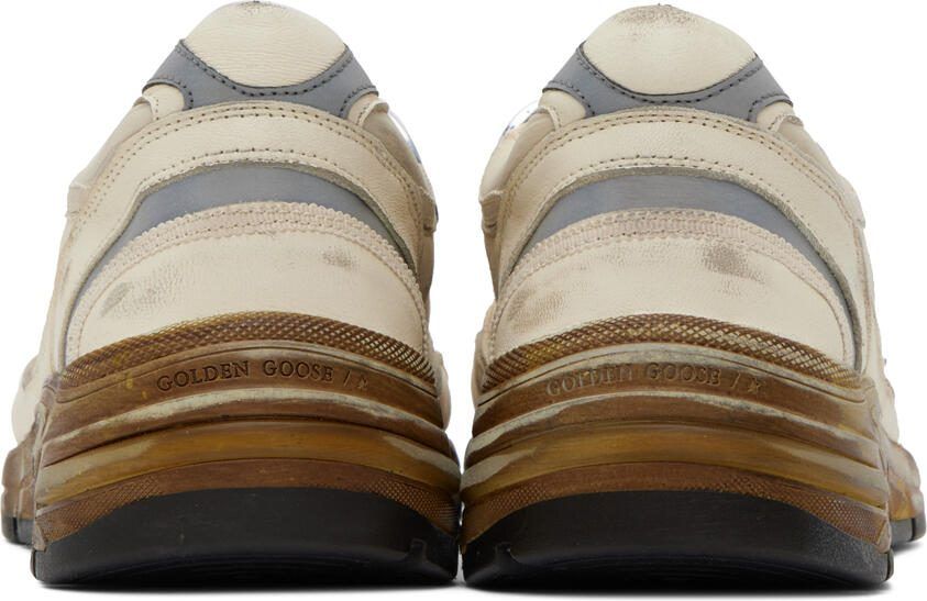 Golden Goose Beige Dad-Star Sneakers