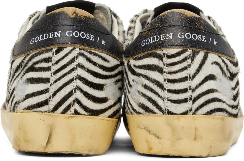 Golden Goose Black  White Superstar Classic Sneakers