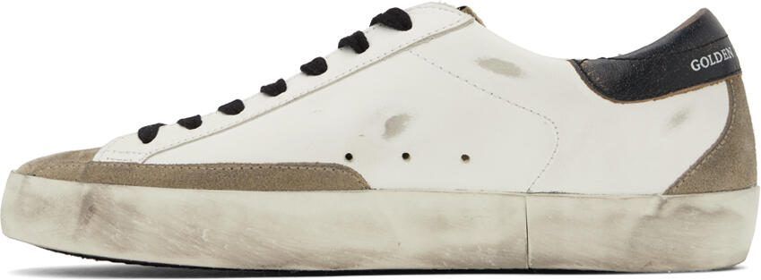 Golden Goose Blue  White Super -Star Sneakers - Picture 3