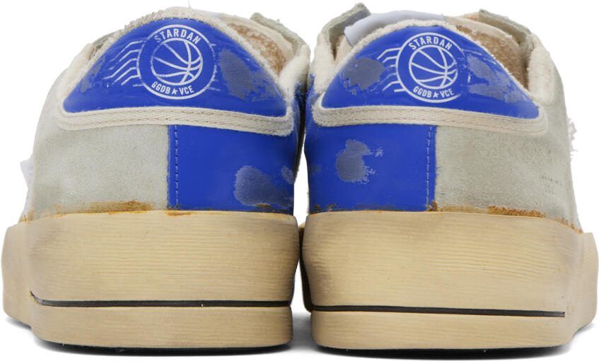 Golden Goose Gray  Blue Stardan Sneakers