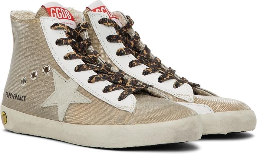 Golden Goose Kids Gold Francy Classic Sneakers - Picture 2