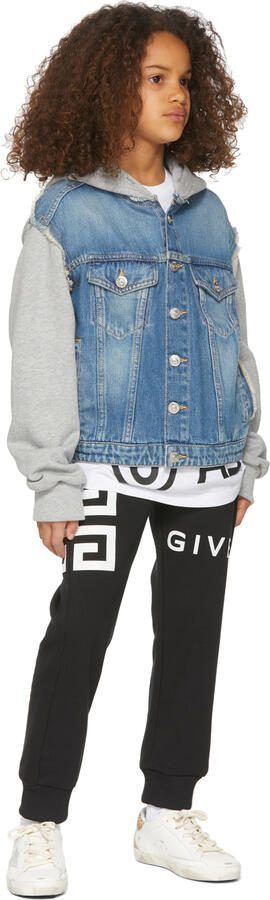 Golden Goose Kids White  Silver Super-Star Classic Sneakers - Picture 4