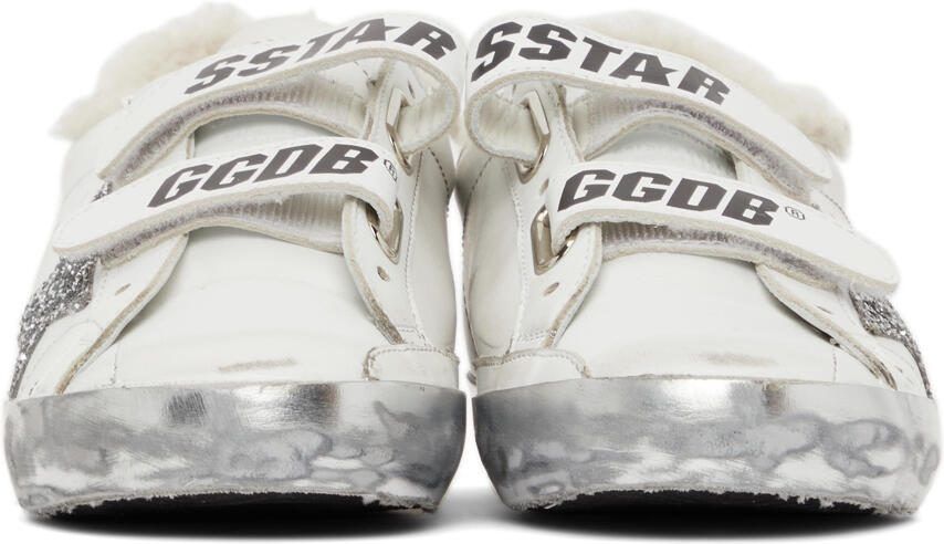 Golden Goose Shearling  Glitter Old School Sneakers - Picture 3