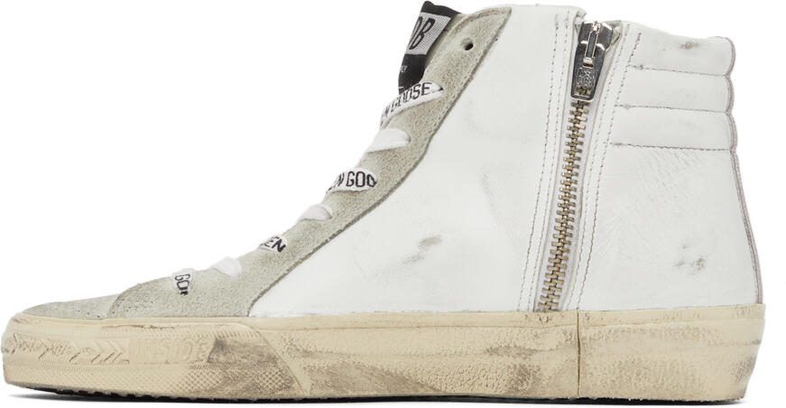 Golden Goose SSENSE Exclusive Leopard Slide Sneakers - Picture 4