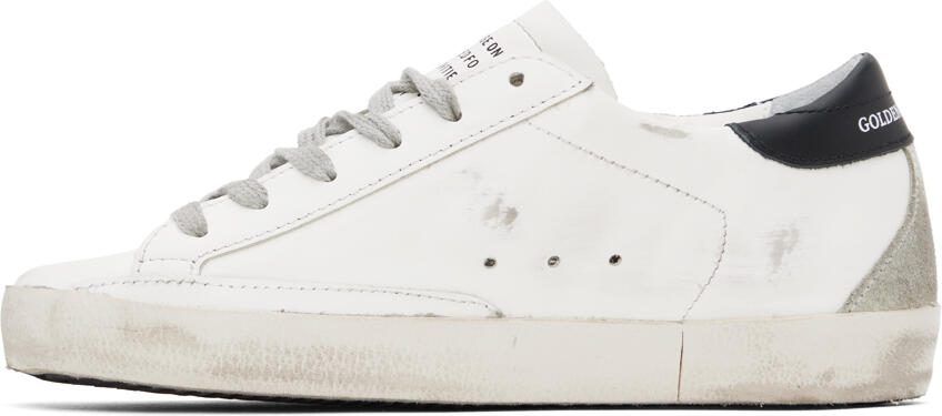 Golden Goose SSENSE Exclusive White  Black Super-Star Classic Sneakers - Picture 3