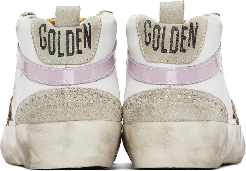 Golden Goose SSENSE Exclusive White  Grey Mid Star Classic Sneakers - Picture 2