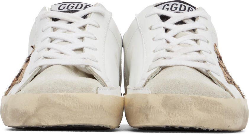 Golden Goose SSENSE Exclusive White  Pink Super-Star Classic Sneakers - Picture 3