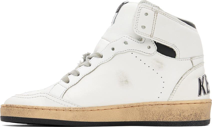 Golden Goose White  Black Sky-Star Sneakers - Picture 3