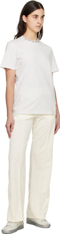 Golden Goose White  Silver Stardan Sneakers - Picture 4