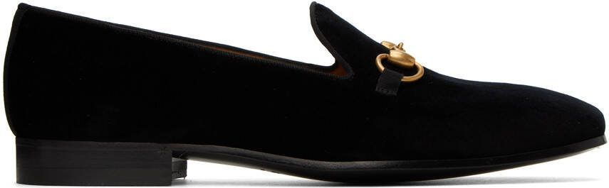 Gucci Black Horsebit Loafers
