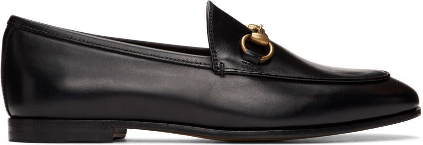 Gucci Black Jordaan Loafers - Picture 4