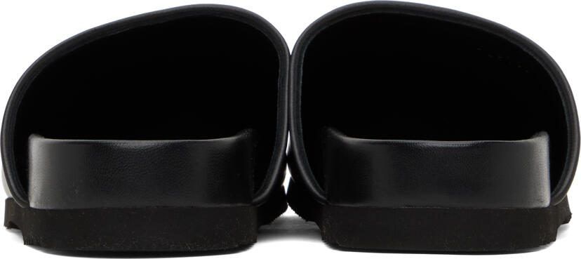 Gucci Black Horsebit Slippers
