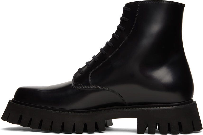 Gucci Black Leather Chelsea Boots - Picture 3