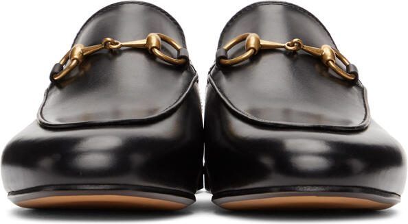 Gucci Black Princetown Slippers - Picture 3