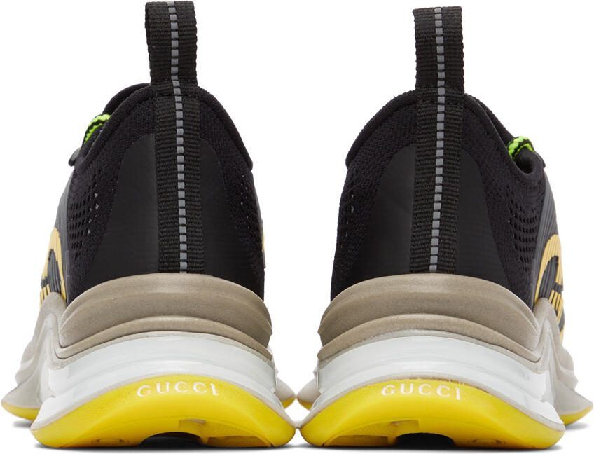 Gucci Black Run Low-Top Sneakers