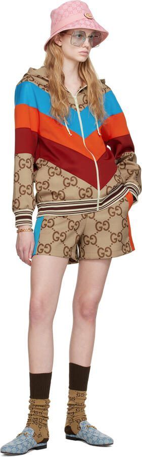 Gucci Blue Princetown GG Slippers - Picture 3