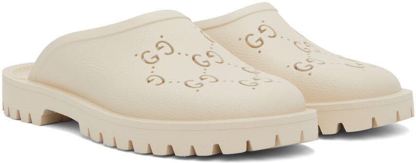 Gucci Off-White GG Loafers - Picture 2