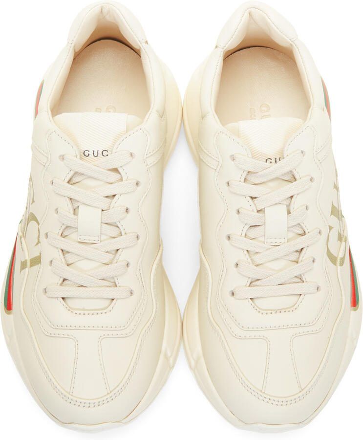 Gucci Off-White Vintage Logo Rhyton Sneakers