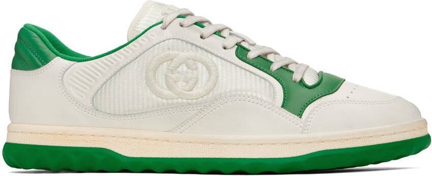 Gucci Off-White  Green MAC80 Sneakers - Picture 4
