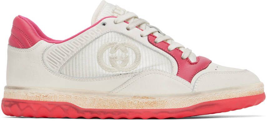 Gucci Off-White  Pink MAC80 Sneakers - Picture 5