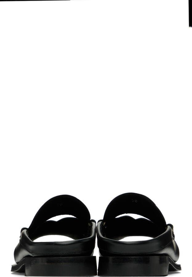 HEREU Black Obert Sandals