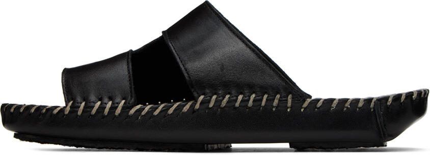 HEREU Black Torniol Flat Sandals - Picture 3