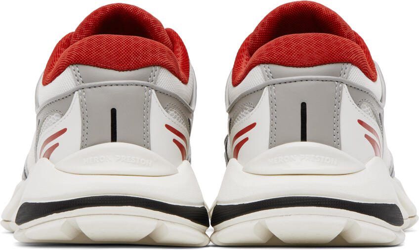 Heron Preston White Block Stepper Sneakers