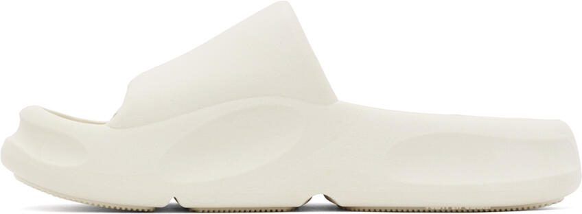 Heron Preston White Eco Molded Slides - Picture 3