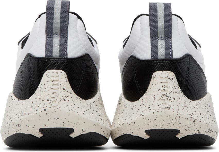 Hugo Beige Reflective Sneakers