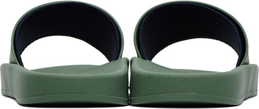 Hugo Green Stacked Sandals