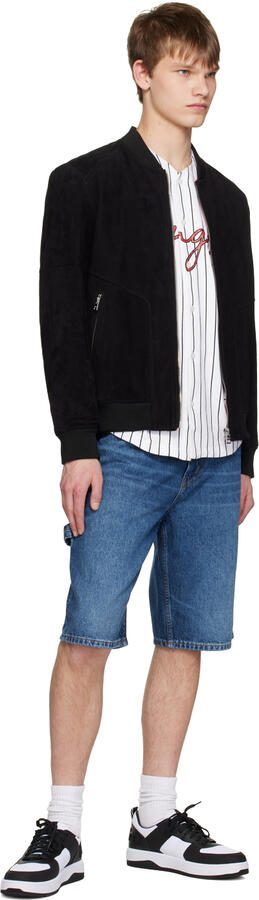 Hugo White  Black Kilian Tenn Pume Sneakers - Picture 4