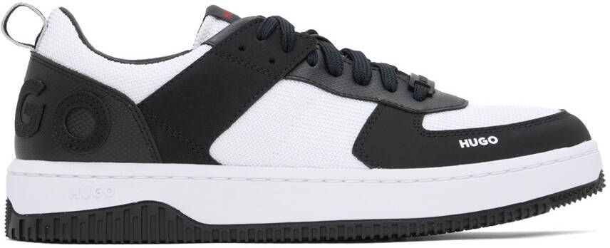 Hugo White  Black Kilian Tenn Pume Sneakers - Picture 5