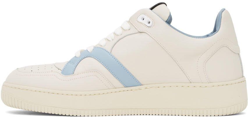 Human Recreational Services Off-White  Blue Mongoose Low Sneakers - Picture 3