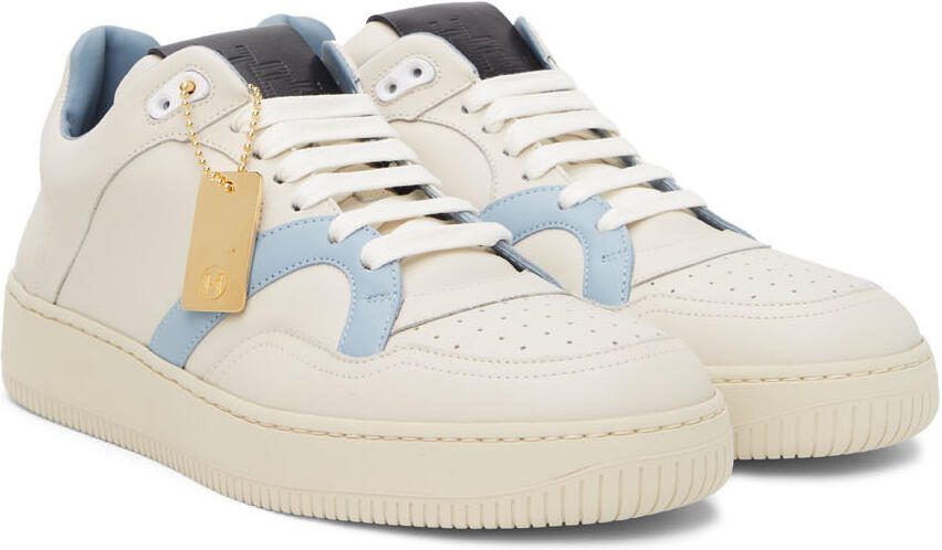 Human Recreational Services Off-White  Blue Mongoose Low Sneakers - Picture 2