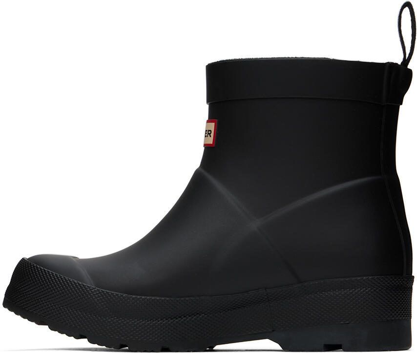 Hunter Kids Black Play Big Kids Boots - Picture 2