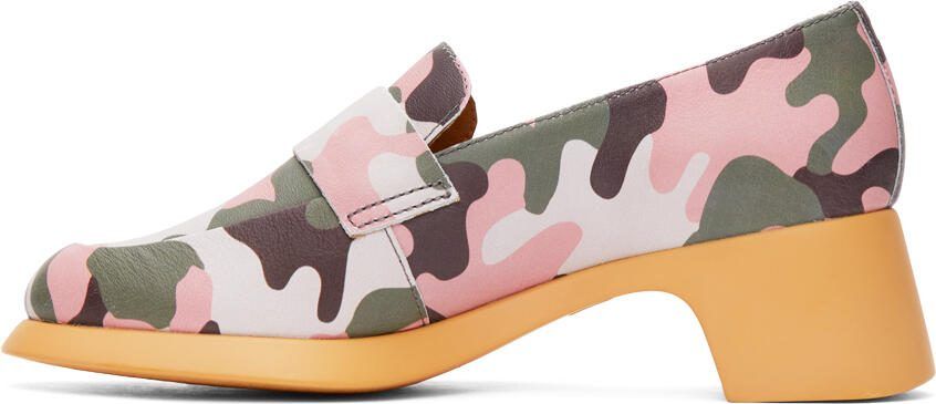 I'm Sorry by Petra Collins Green  Pink Camper Edition Camo Loafers - Picture 4
