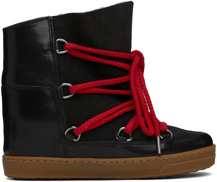 Isabel Marant Black Nowles Ankle Boots - Picture 4