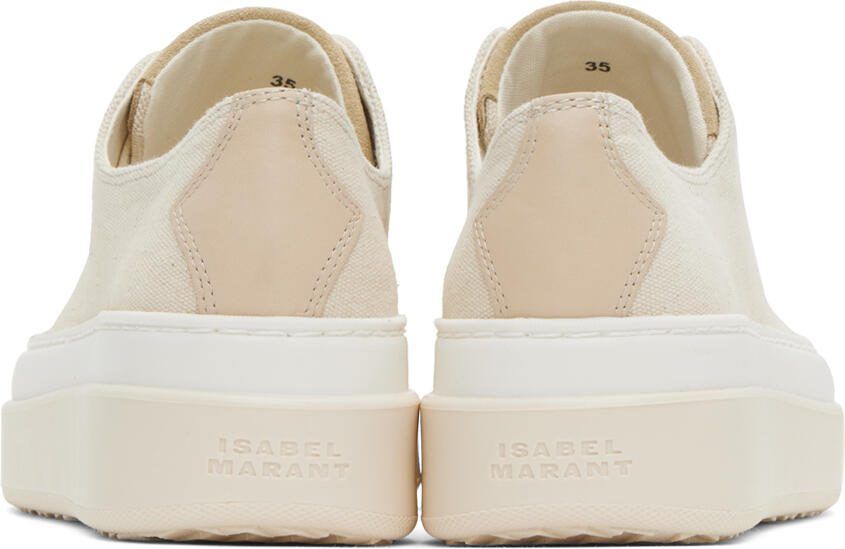 Isabel Marant Beige Austen Sneakers