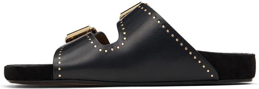 Isabel Marant Black Lennyo Sandals - Picture 3