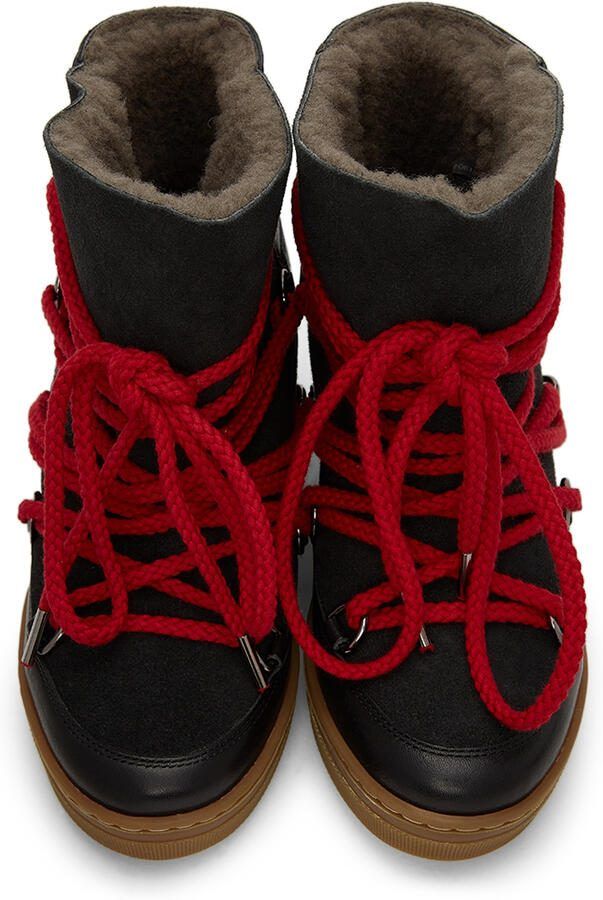 Isabel Marant Black Nowles Ankle Boots - Picture 2