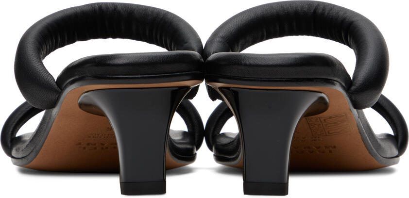 Isabel Marant Black Raree Heeled Sandals