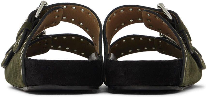 Isabel Marant Khaki Lennyo Sandals