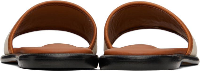 Isabel Marant Off-White  Brown Vikee Sandals - Picture 2