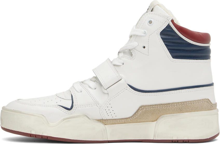 Isabel Marant White Alsee Sneakers - Picture 3