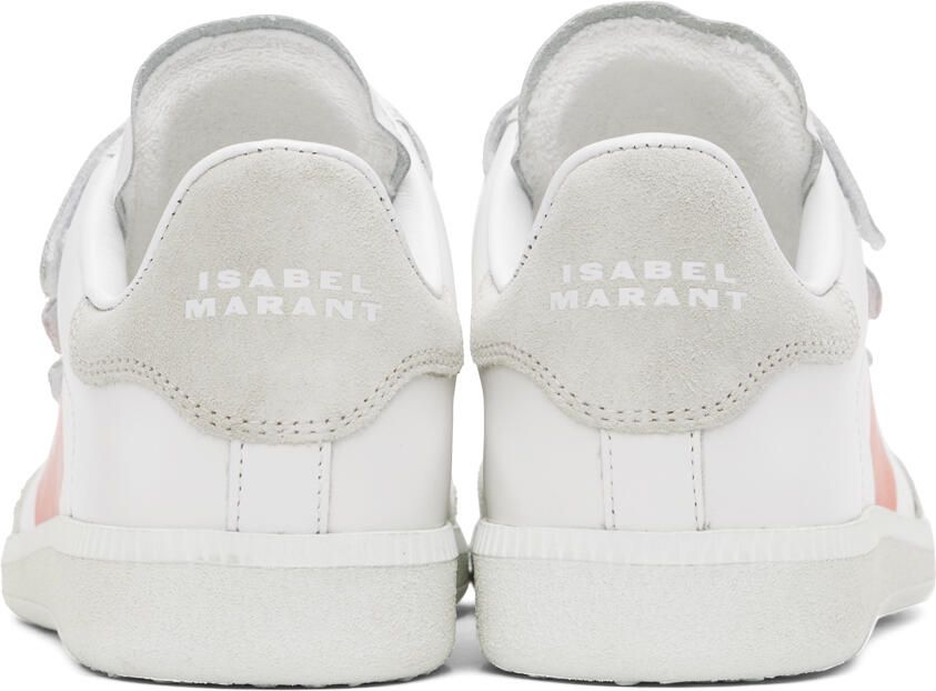 Isabel Marant White  Orange Sneakers