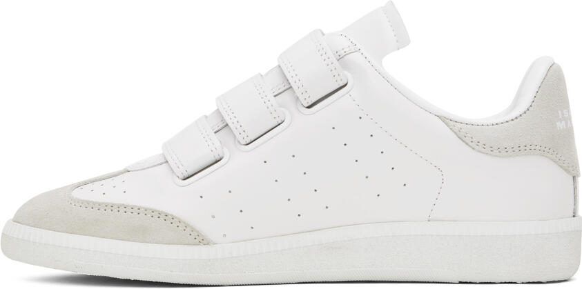 Isabel Marant White  Orange Sneakers - Picture 3